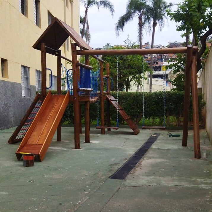 Área de lazer criada pela Tronco Play